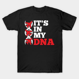 It's in my DNA Pilot flying T-Shirt